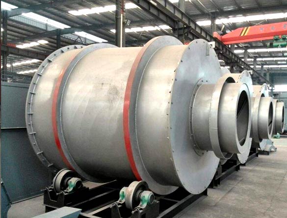 Three-pass rotary dryer